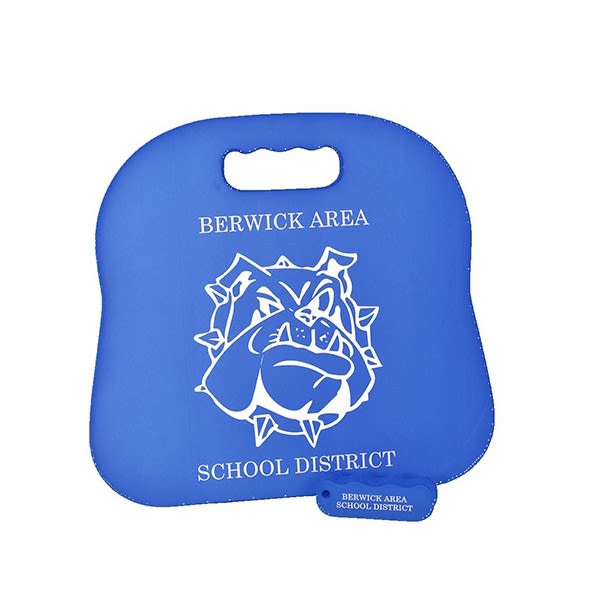 Imprinted Therm-A-Seat Stadium Cushions With A Carrying Handle