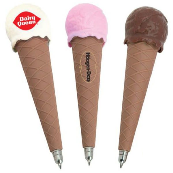 Promotional Ice Cream Cone Shaped Pens