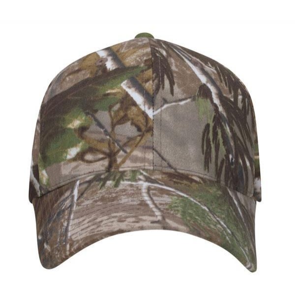 Camo Unstructured Cap - Image Lock Imprint - Sample