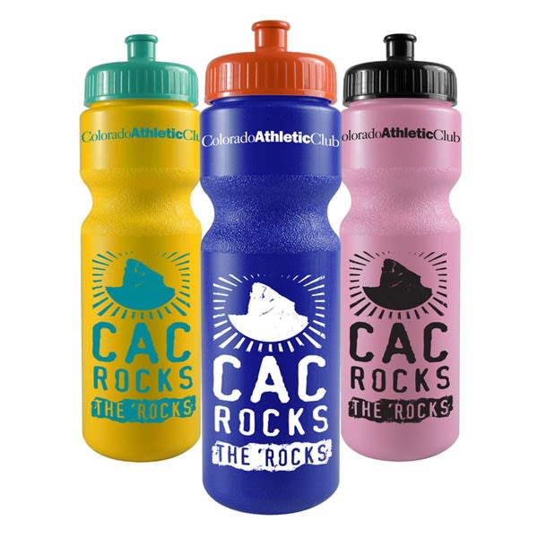 28 oz. Color Sports Bottle - BPA Free