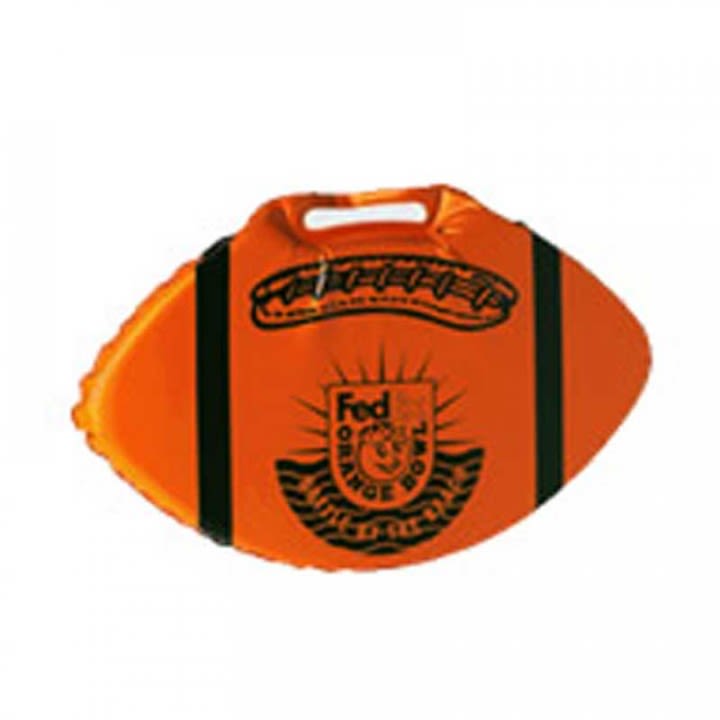 Imprinted Therm-A-Seat Stadium Cushions With A Carrying Handle