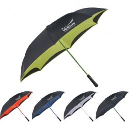 Promotional Colorized 46" Manual Inversion Umbrella