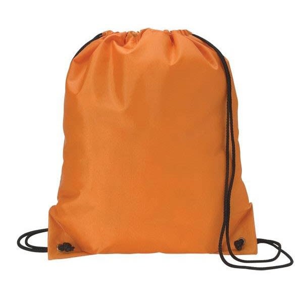 Two Tone Canvas Sport Backpacks / Wholesale Drawstring Bags