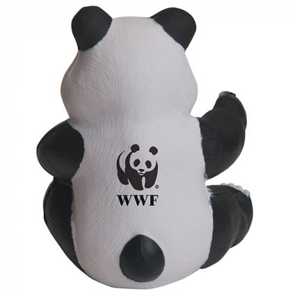 Panda Bear Squeezies Stress Reliever, Back