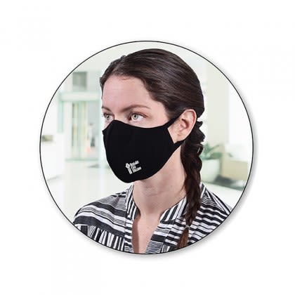 Printed MicroHalt Double Layer Face Mask