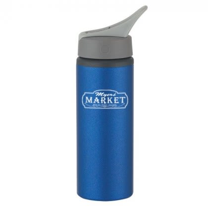 Aluminum Bike Bottle Customized 25 oz - Blue