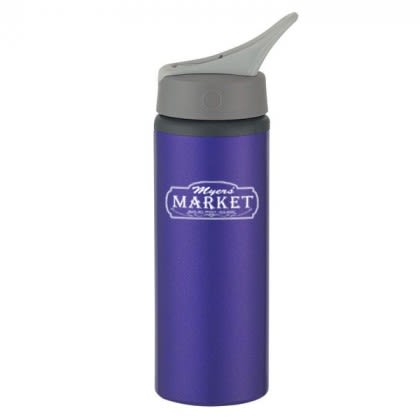 Aluminum Bike Bottle Customized 25 oz - Purple