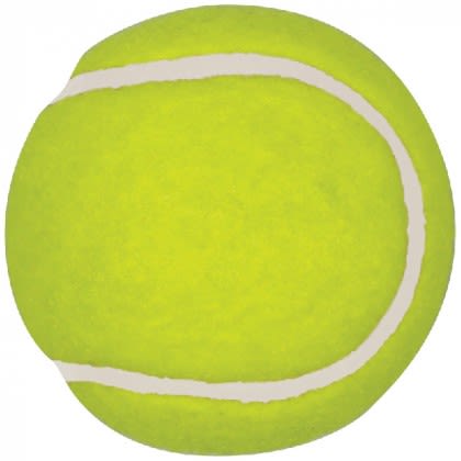 Yellow Synthetic Custom Tennis Balls for Dogs | Promotional Tennis Balls