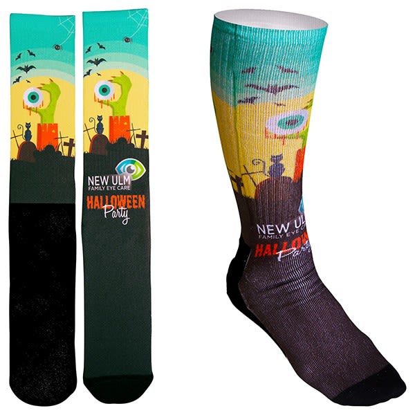 Dye Sublimated Crew Socks | Promotional Apparel Giveaways