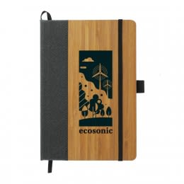 Engraved FSC Bamboo Bound Journal Book