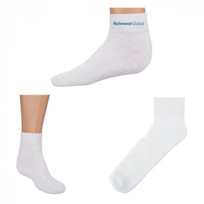 Personalized Ankle Socks | Cheap Custom Athletic Socks with Logo