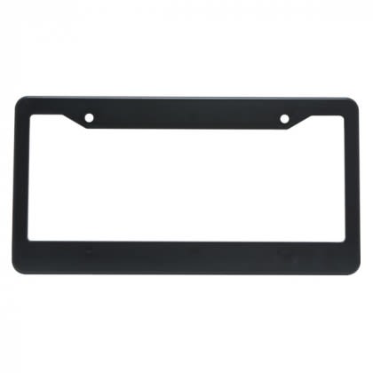 License Plate Frame - Black