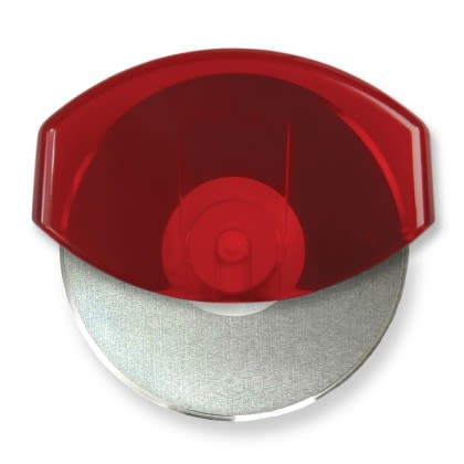The World's Best Gourmet Custom Pizza Cutter - Translucent Red