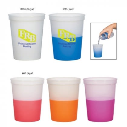 Promotional Color Changing Stadium Cup-16 oz