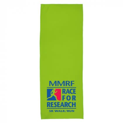 Custom Printed Rainier Athletic Cooling Towels | Rainier Cooling Towel | Personalized Rainier Cooling Towels w/ Your Logo -Green