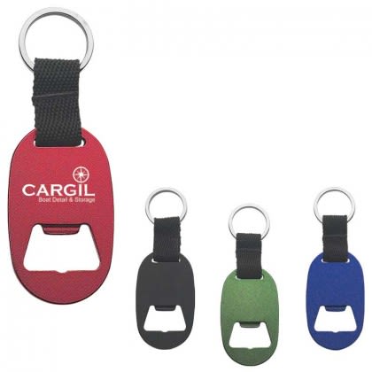 Metal Key Tag With Bottle Opener Promotional Custom Emgraved With Logo