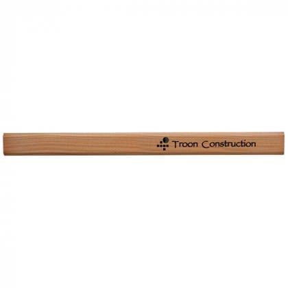 Natural Finish Carpenter Pencil - Free Setup
