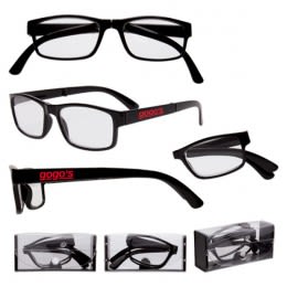 Black Custom Folding Reading Glasses in Bulk | Logo Imprinted Reading Glasses