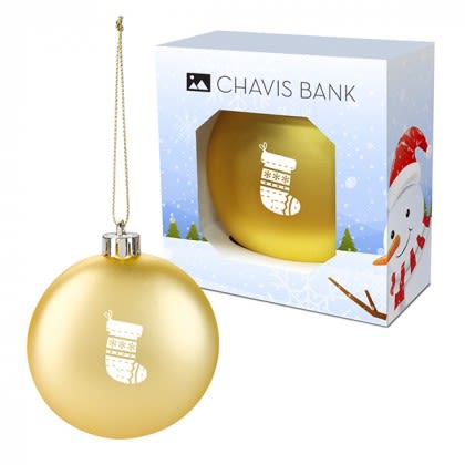 Promo Ornament with Custom Box
