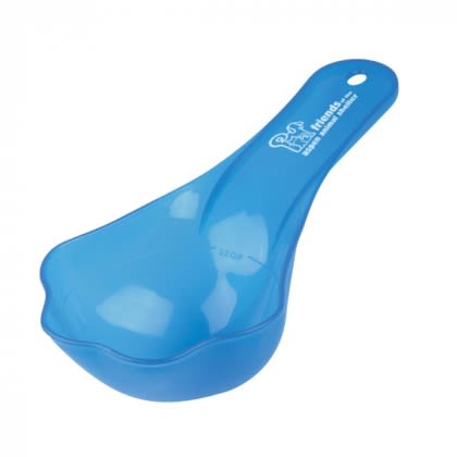 Pawfect Pet Food Scoop with Custom Imprint blue