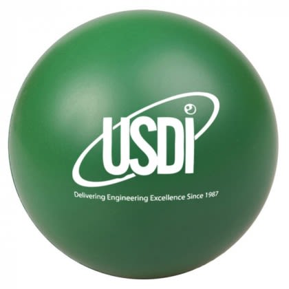 Hunter Green Round Stress Ball