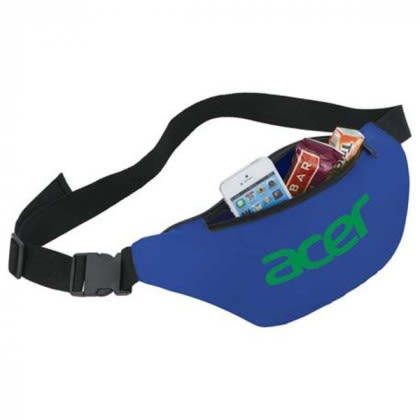 Royal Blue Custom Hipster Fanny Pack | Design Your Own Fanny Packs in Bulk