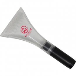 Imprinted Chisel COB Ice Scraper - Black handle