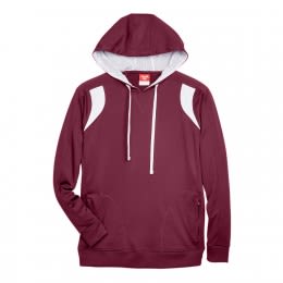 Embroidered Performance Pullover Men's Hoodie