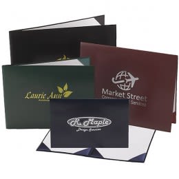 Personalized Diploma Covers | Windmill Leathergrain Diploma Cover 5" x 7" | Customizable Diploma Covers for Schools 