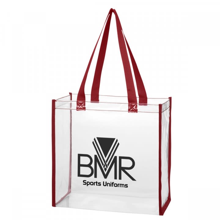 Promotional Clear Vinyl Stadium Compliant Tote Bag $2.74