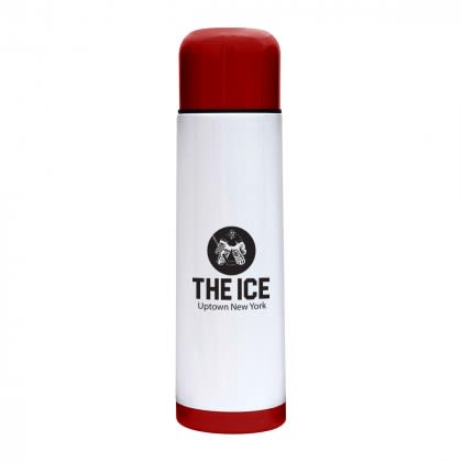 Promotional Denali 16 oz Insulated Bottle - Red Cap