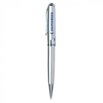 HIT Executive Pen | Custom Engraved & Imprinted Twist Pens - Silver