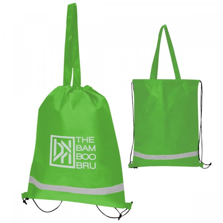 Custom Upright Clear Tote Bags