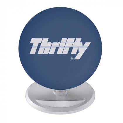 Round Wireless Charging Stand with Logo