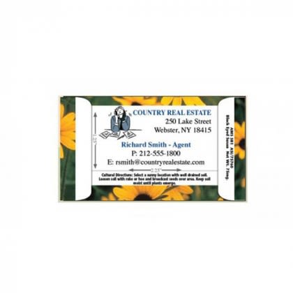 Business Card with Flower Seeds | Wholesale Seed Packet Business Cards