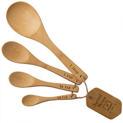Printed Wooden Measuring Spoons