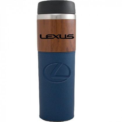 Promotional Woodgrain Tumbler - Naval Blue Promotional Woodgrain Tumbler - Naval Blue