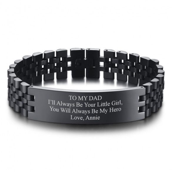 To My Dad From Daughter Bracelet | Dad Poem Bracelet