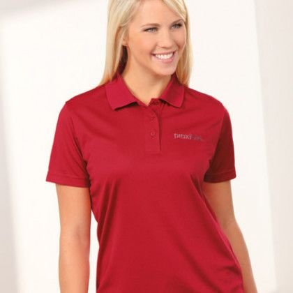 Women's High Performance Solid Polo | Custom Polo Shirts with UV Protection