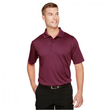 Embroidered Harriton Men's Snag Protection Polo - Maroon