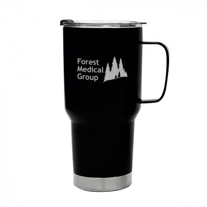 Black Promo 20 Oz Fulton Stainless Steel Tumbler