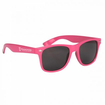 Custom Company Logo Sunglasses for Promotional Advertising - Pink