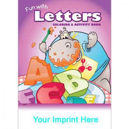 Coloring & Activity Book: Fun with Letters 