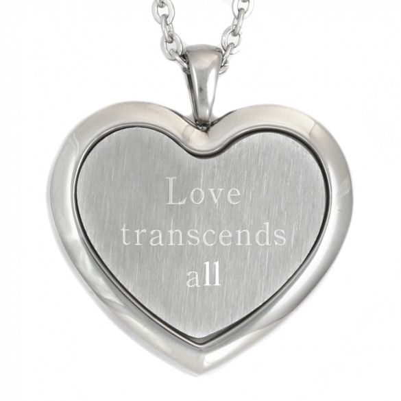 Unique Aromatherapy Jewelry | Heart of Vines Essential Oils Necklace | Personalized Engraved Necklaces with Essential Oils