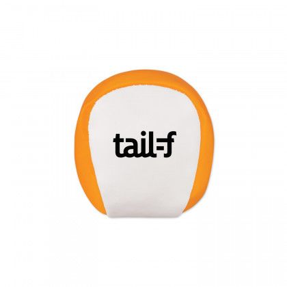Promotional Kickbags - Hacky Sack - Orange/white Promotional Kickbags - Hacky Sack - Orange/white