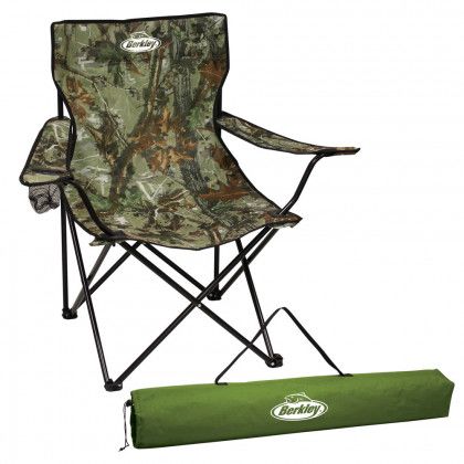 Logo Printed Camo Sports Chair 