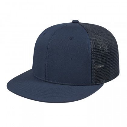 3D Logo Flexfit Performance Trucker Cap - Navy