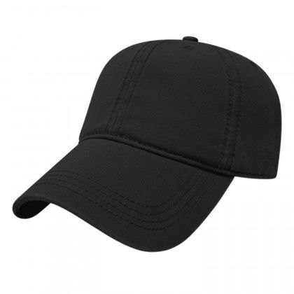 Custom 3D Embroidered Relaxed Golf Cap - Black