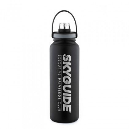 Printed Basecamp Mega SP Tundra Bottle - 40 oz - Black