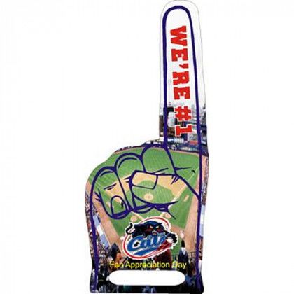 Bulk Corrugated Plastic #1 Hands | Fully Customized Promotional Spirit Wavers